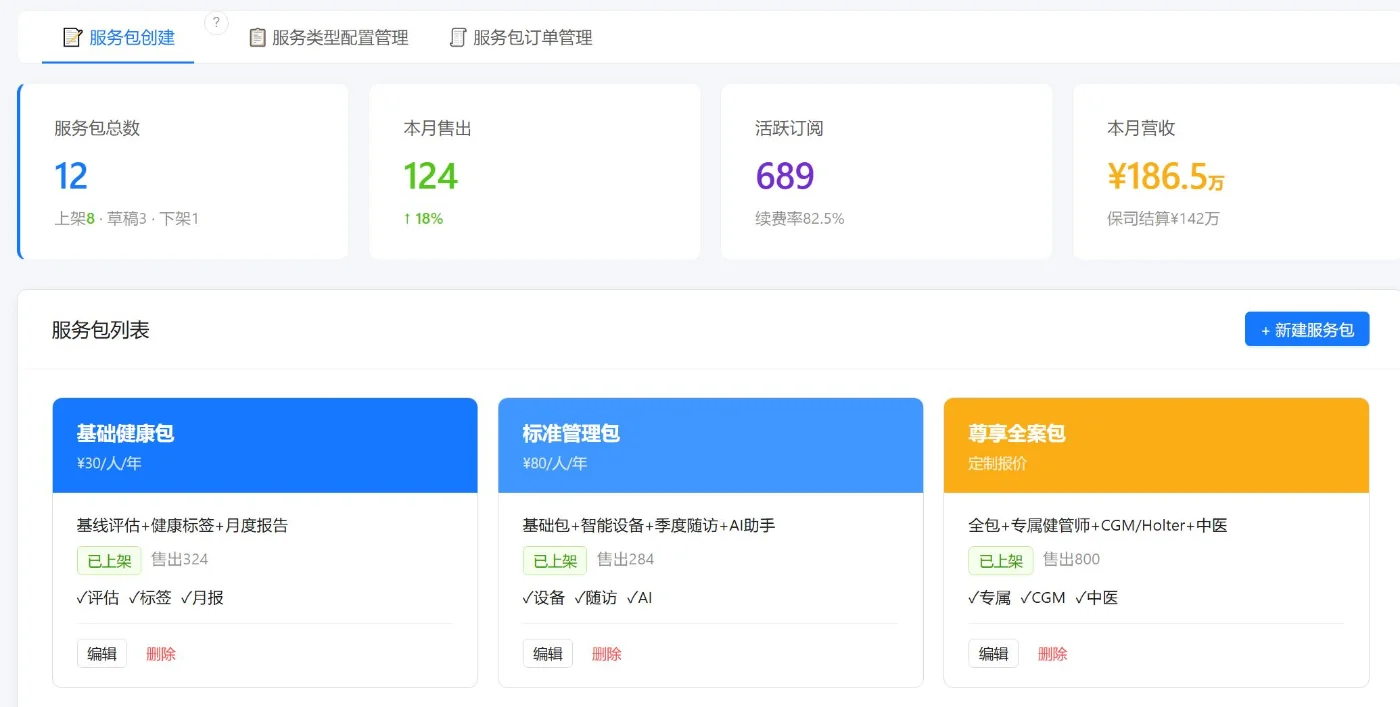 服务包管理
