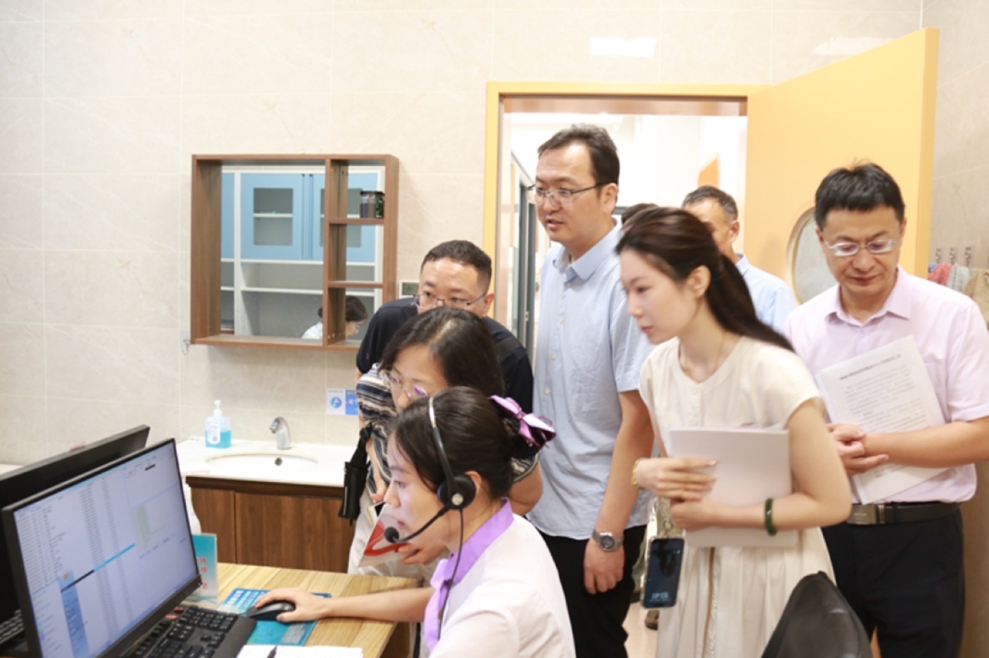 系统现场演示